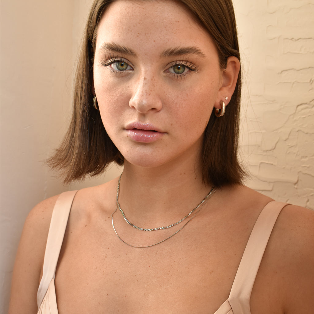 Ensemble de bijoux pour femme en acier inoxydable résistant à l'eau