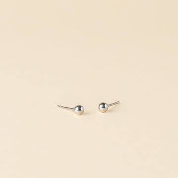 Boucles d'oreilles fixes Lana en argent sterling