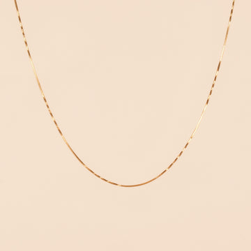 Collier Juliette en acier inoxydable couleur or de marque Aurea Boutique