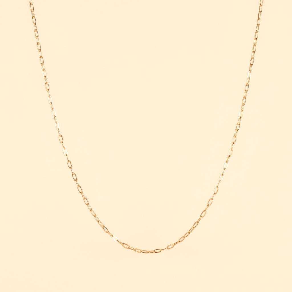 Collier Lola en acier inoxydable couleur or de marque Aurea Boutique
