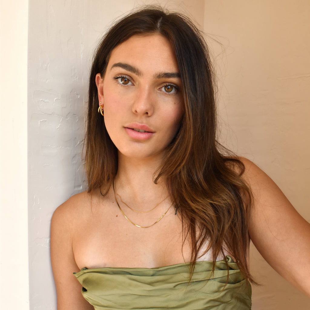 Collier pour femme en acier inoxydable Emma et Lily