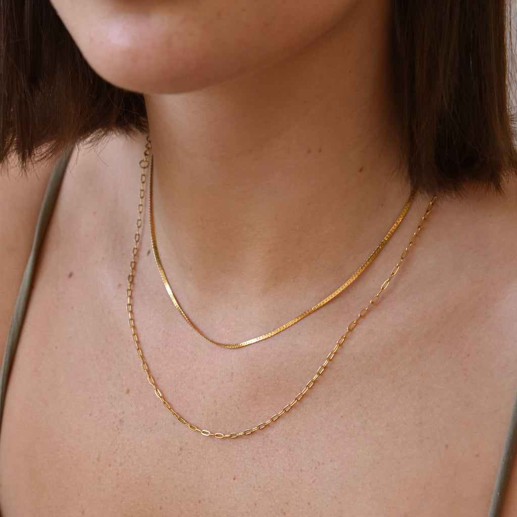 Collier Lola et Lily en acier inoxydable 